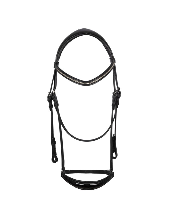 DAMA DROP NOSEBAND SOFT ANATOMIC LEATHER BRIDLE