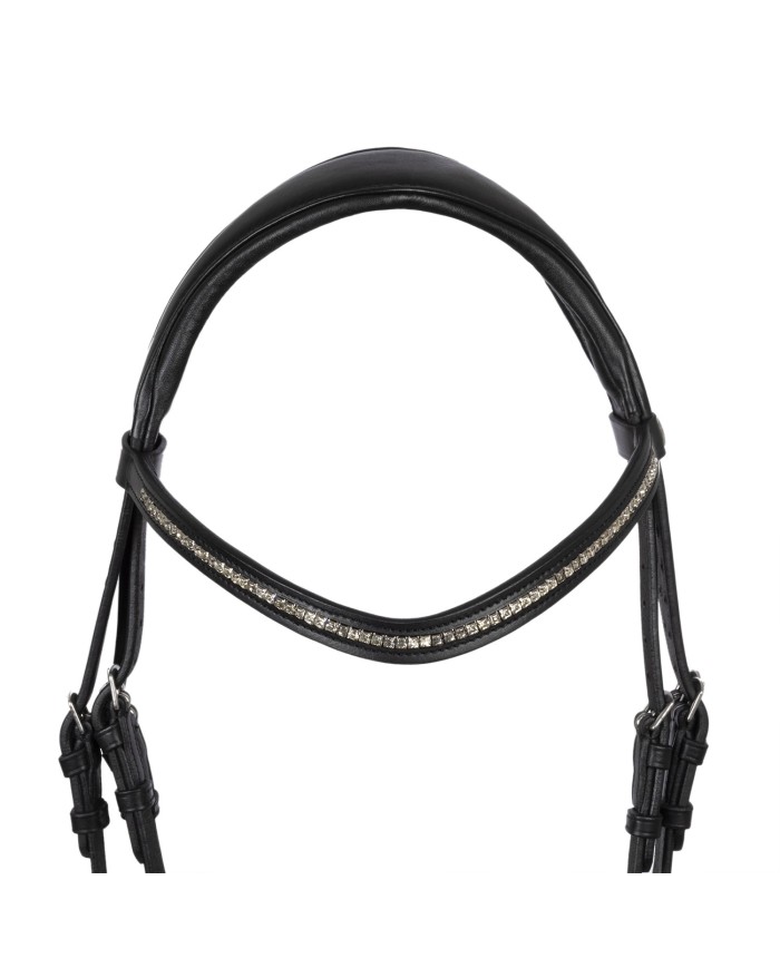 DAMA DROP NOSEBAND SOFT ANATOMIC LEATHER BRIDLE