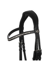 DAMA DROP NOSEBAND SOFT ANATOMIC LEATHER BRIDLE