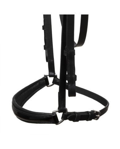 DAMA DROP NOSEBAND SOFT ANATOMIC LEATHER BRIDLE
