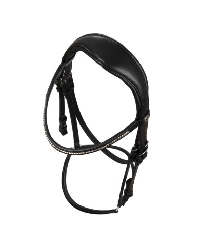 DAMA DROP NOSEBAND SOFT ANATOMIC LEATHER BRIDLE