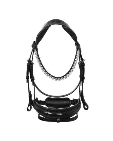 OPHELIA STRAIGHT NOSEBAND ANATOMIC LEATHER BRIDLE