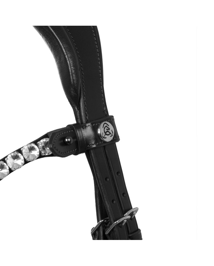OPHELIA STRAIGHT NOSEBAND ANATOMIC LEATHER BRIDLE
