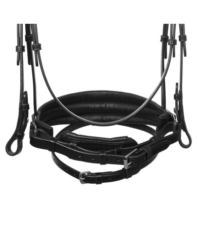OPHELIA STRAIGHT NOSEBAND ANATOMIC LEATHER BRIDLE