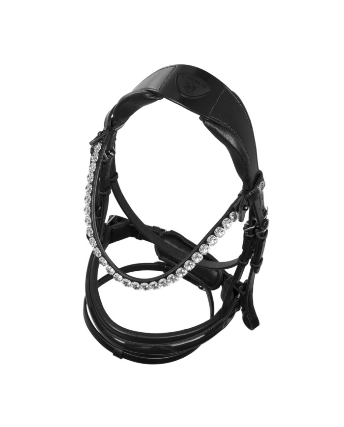 OPHELIA STRAIGHT NOSEBAND ANATOMIC LEATHER BRIDLE