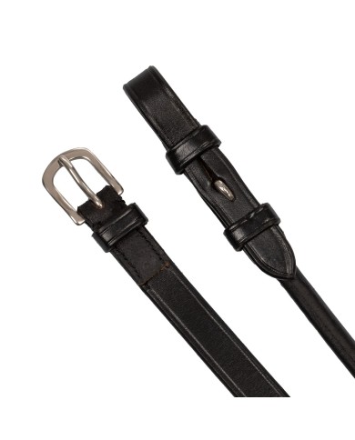 PARNASO ROLLED LEATHER DOUBLE REINS BRIDLE