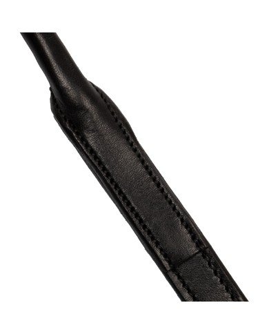 PARNASO ROLLED LEATHER DOUBLE REINS BRIDLE