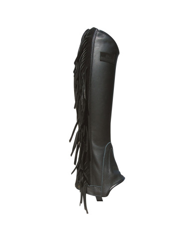 GP FRINGED LEATHER HALF CHAPS GP FRINGED LEATHER HALF CHAPS