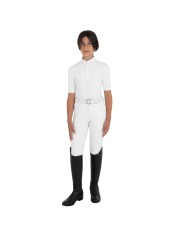 GIRLS BASIC COMPETITION POLO SHIRT SS BUTTONS