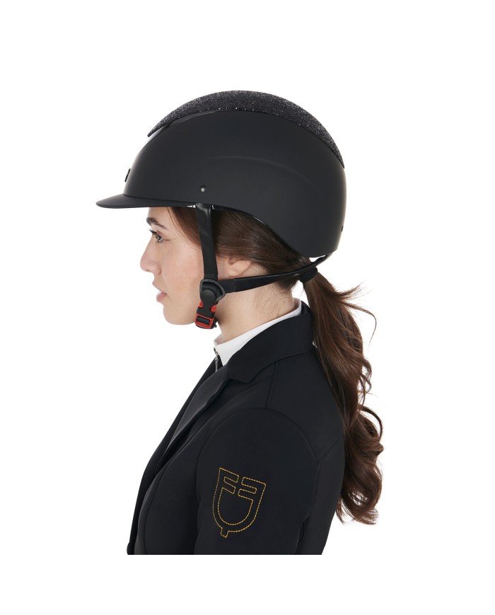 WOMEN S GALAXY HELMET STONE ROWEL FITTING omologazione EN 1384-2023