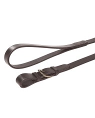 LUNGHINA CUOIO CON CATENA OTTONE BRASS