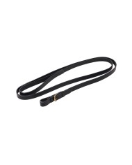 LUNGHINA CUOIO CON CATENA OTTONE BRASS