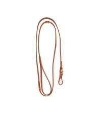 LUNGHINA CUOIO CON CATENA OTTONE BRASS