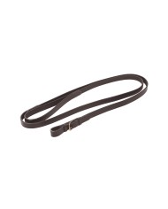 LUNGHINA CUOIO CON CATENA OTTONE BRASS