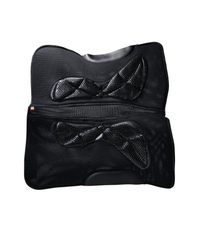 3D SPACER & MEMORY FOAM & AC GRIP GEL WESTERN PAD ONE SIZE COLOR BLACK
