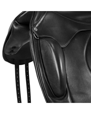 LEONARDO DRESSAGE SADDLE - FLOCKED PANELS