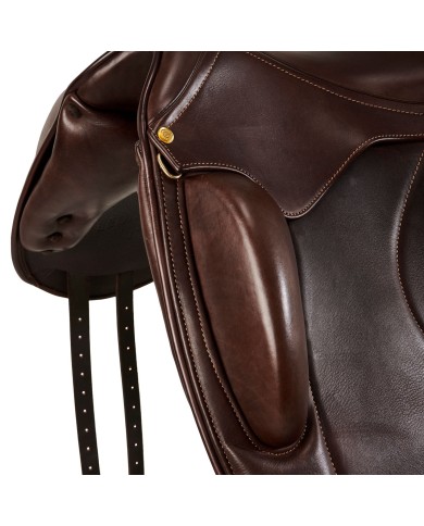LEONARDO DRESSAGE SADDLE - FLOCKED PANELS