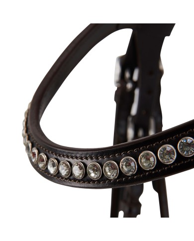 POESIA ROLLED LEATHER BRIDLE