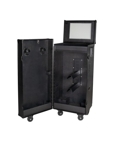 BLACK HARDWARE SADDLE CABINET