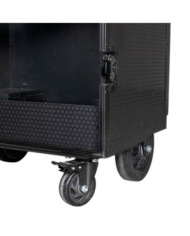 BLACK HARDWARE SADDLE CABINET
