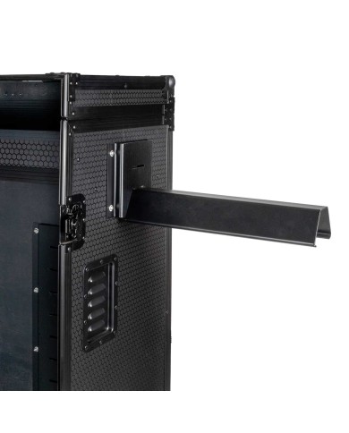 BLACK HARDWARE SADDLE CABINET
