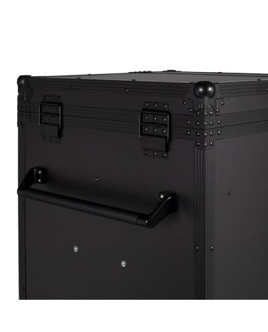 BLACK HARDWARE SADDLE CABINET