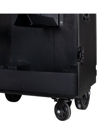 BLACK HARDWARE SADDLE CABINET