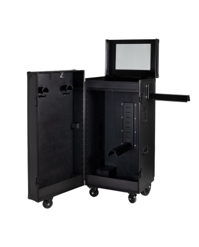 BLACK HARDWARE SADDLE CABINET
