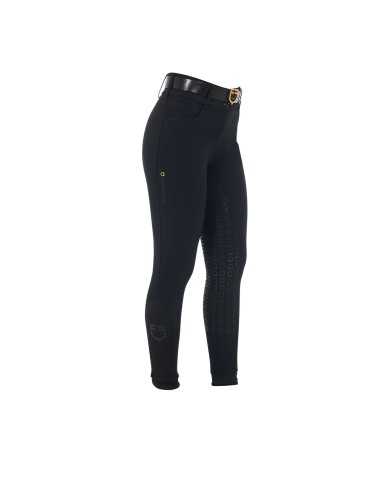 WOMEN S HIGH WAIST BREECHES KNEE GRIP WITH FLEECE LINING