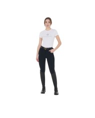 WOMEN S HIGH WAIST BREECHES KNEE GRIP WITH FLEECE LINING