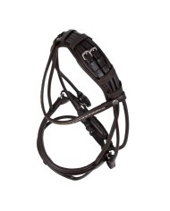 IRIS STLEX PEAR STRAIGHT NOSEBANDL SOFT ANATOMIC LEATHER BRIDLE