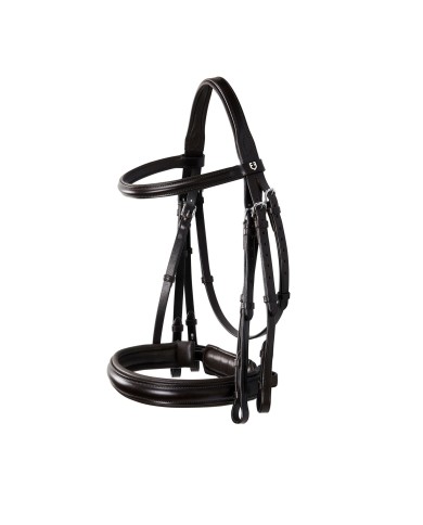BRIGLIA DRESSAGE SENZA DOPPIE REDINI EVOLUTION SAGOMATA