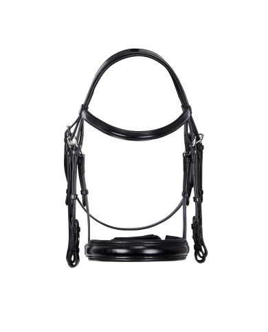 BRIGLIA DRESSAGE SENZA DOPPIE REDINI EVOLUTION SAGOMATA