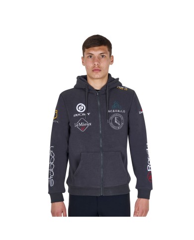 NEW STYLE MEN S MULTILOGO HOODIE