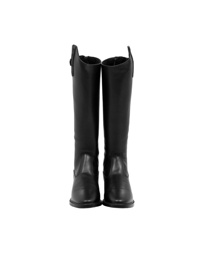 KID S SMOOTH SYNTHETIC LEATHER BOOTS