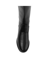 KID S SMOOTH SYNTHETIC LEATHER BOOTS