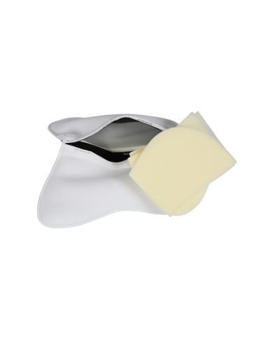 POCKET GEL AND MEMORY FOAM 1/2 PAD W/RISERS