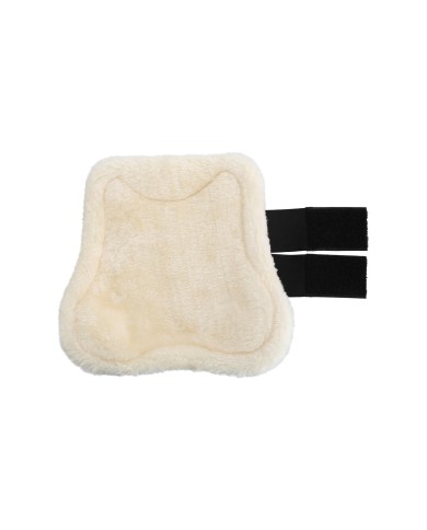 ECO-LEATHER TENDON BOOTS W/DOUBLE FASTENING