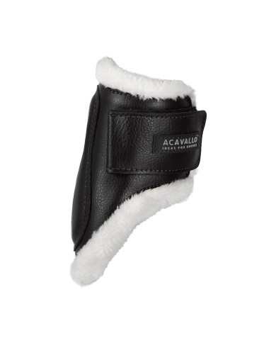 ECO-LEATHER ANKLE BOOTS W/DOUBLE FASTENING