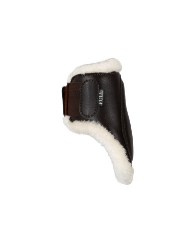 ECO-LEATHER ANKLE BOOTS W/DOUBLE FASTENING