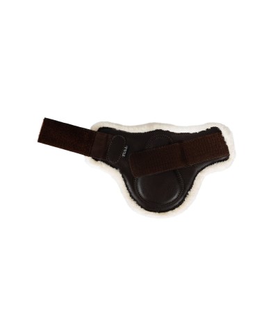 ECO-LEATHER ANKLE BOOTS W/DOUBLE FASTENING