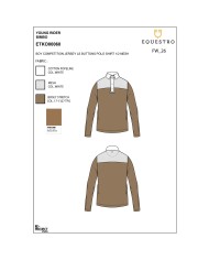 BOY COMPETITION JERSEY LS BUTTONS POLO