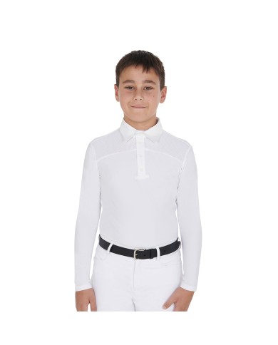 BOY COMPETITION JERSEY LS BUTTONS POLO