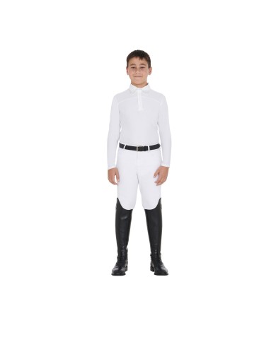 BOY COMPETITION JERSEY LS BUTTONS POLO