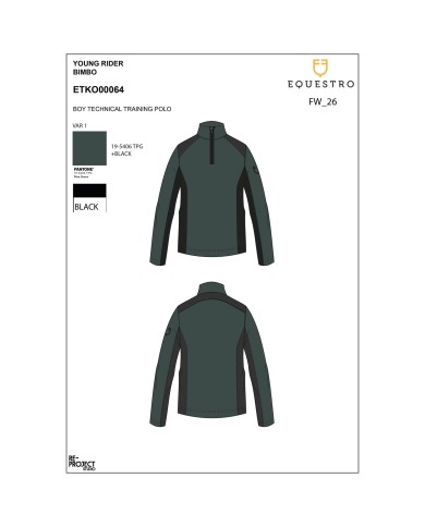 BOY TECHNICAL TRAINING POLO