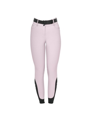 WOMEN S HIGH WAIST STONES LOGO KNEE GRIP BREECHES