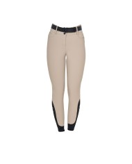 WOMEN S HIGH WAIST STONES LOGO KNEE GRIP BREECHES