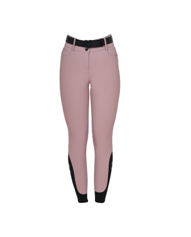 WOMEN S HIGH WAIST STONES LOGO KNEE GRIP BREECHES