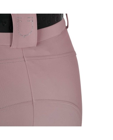 WOMEN S HIGH WAIST STONES LOGO KNEE GRIP BREECHES