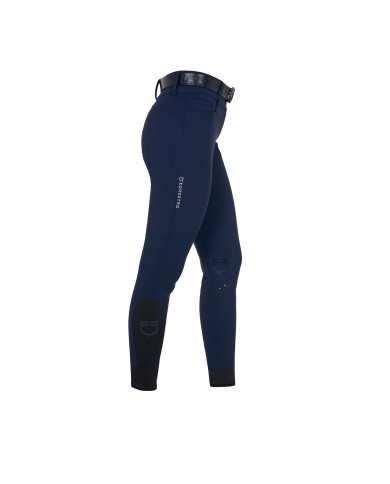WOMEN S HIGH WAIST STONES LOGO KNEE GRIP BREECHES